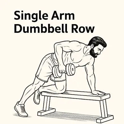 Single Arm Dumbbell Row